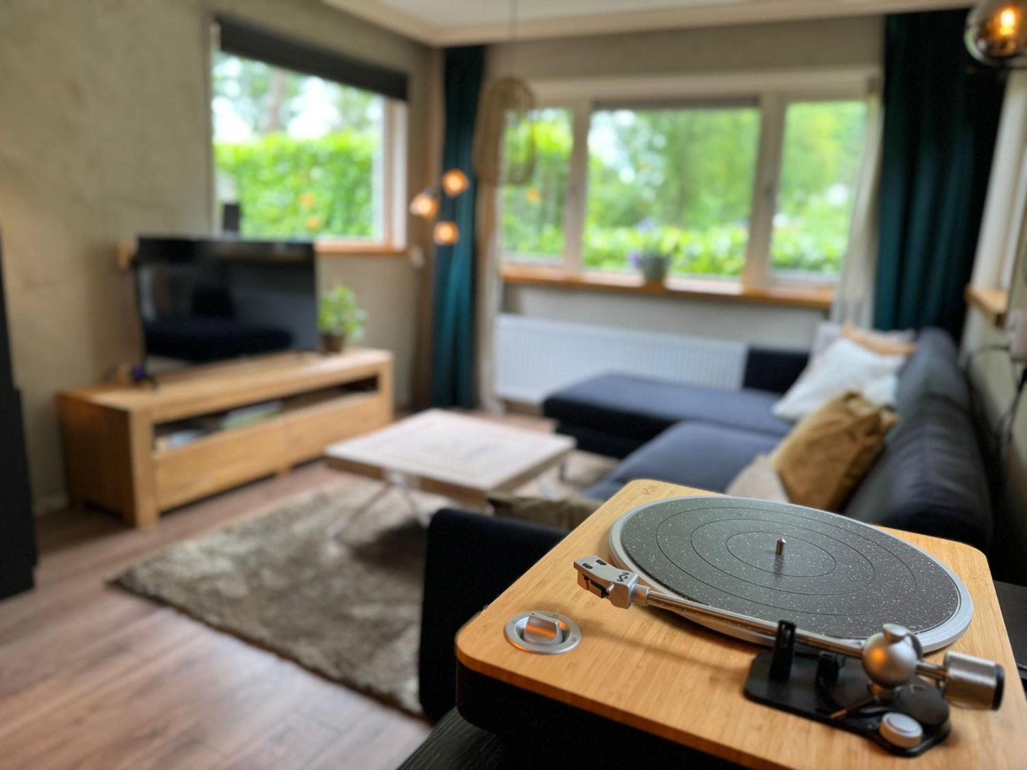 Sfeervol Chalet De Dassenburcht Emst Bagian luar foto