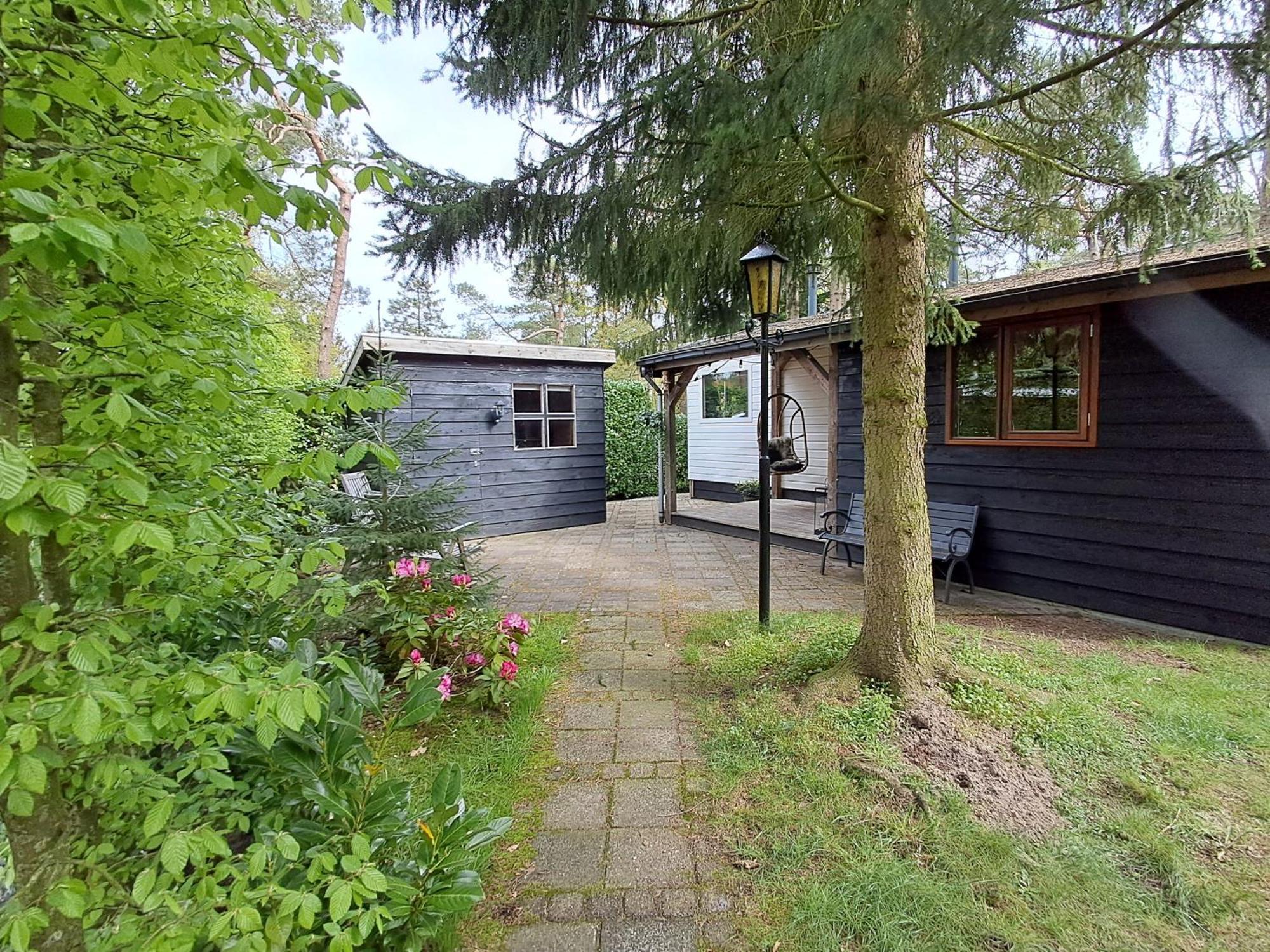 Sfeervol Chalet De Dassenburcht Emst Bagian luar foto