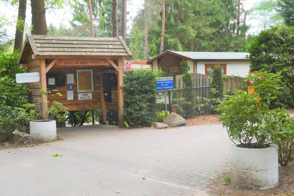 Sfeervol Chalet De Dassenburcht Emst Bagian luar foto