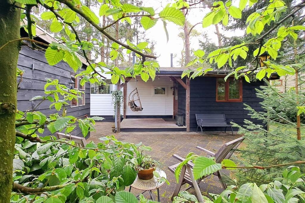 Sfeervol Chalet De Dassenburcht Emst Bagian luar foto